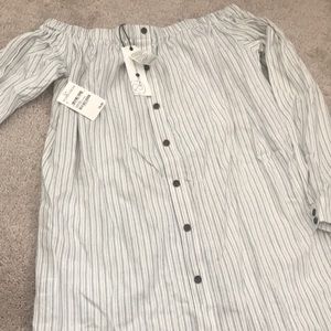 Off the shoulder shirt